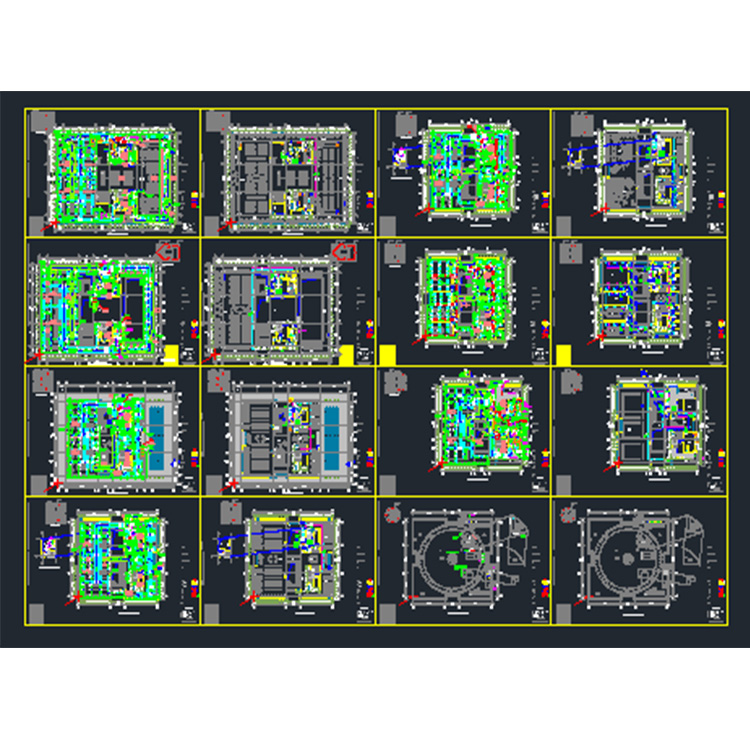 制冷機(jī)房設(shè)計圖